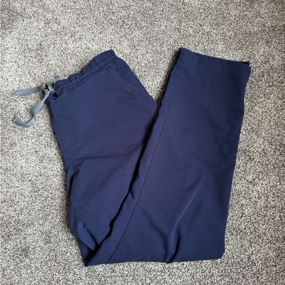 Figs Yola Navy Blue Scrub Pants